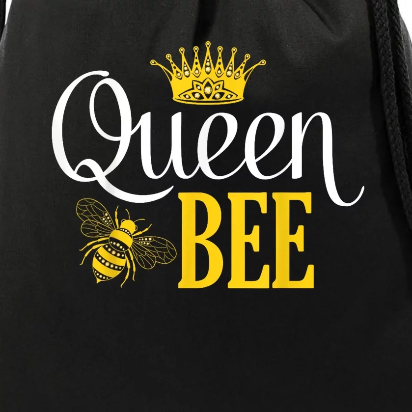 Wo Queen Bee Halloween Costume for Bee Keeper Wo Girl Drawstring Bag