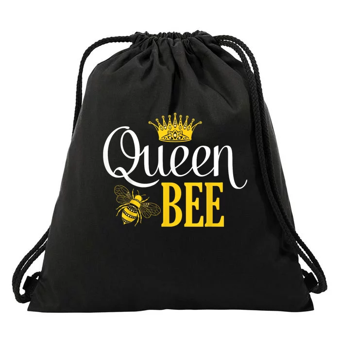 Wo Queen Bee Halloween Costume for Bee Keeper Wo Girl Drawstring Bag