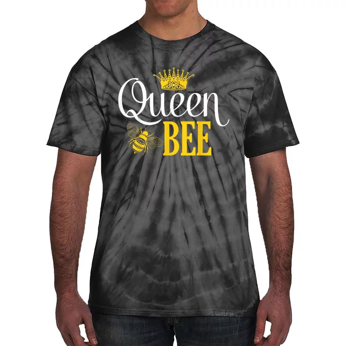 Wo Queen Bee Halloween Costume for Bee Keeper Wo Girl Tie-Dye T-Shirt