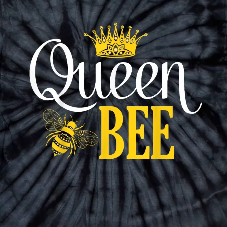 Wo Queen Bee Halloween Costume for Bee Keeper Wo Girl Tie-Dye T-Shirt