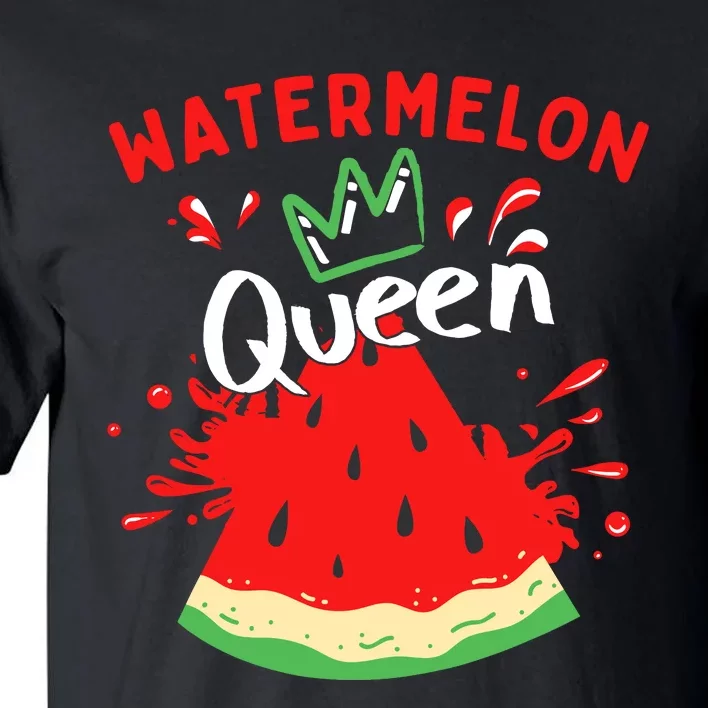 Watermelon Queen | Melon Girl Watermelon Fruit Lover Tall T-Shirt