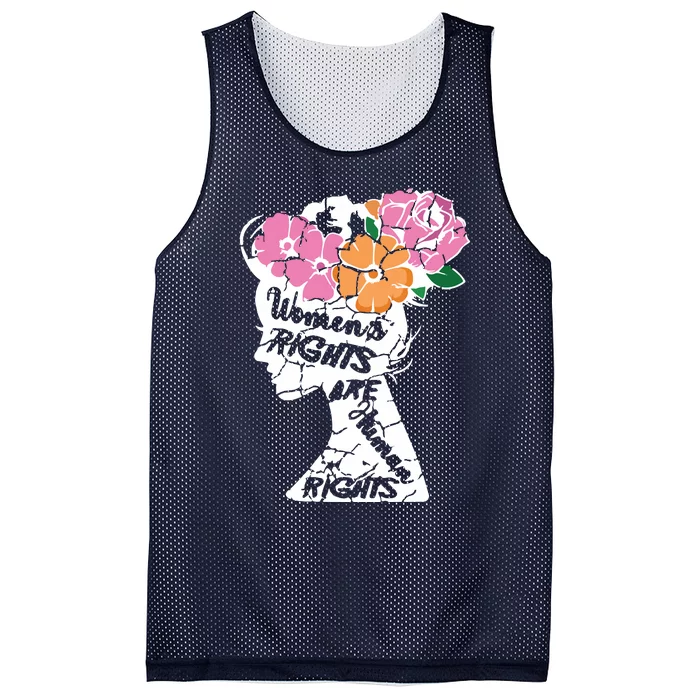 Women's Rights Are Human Rights Human Rights Advocate VNeck Mesh Reversible Basketball Jersey Tank