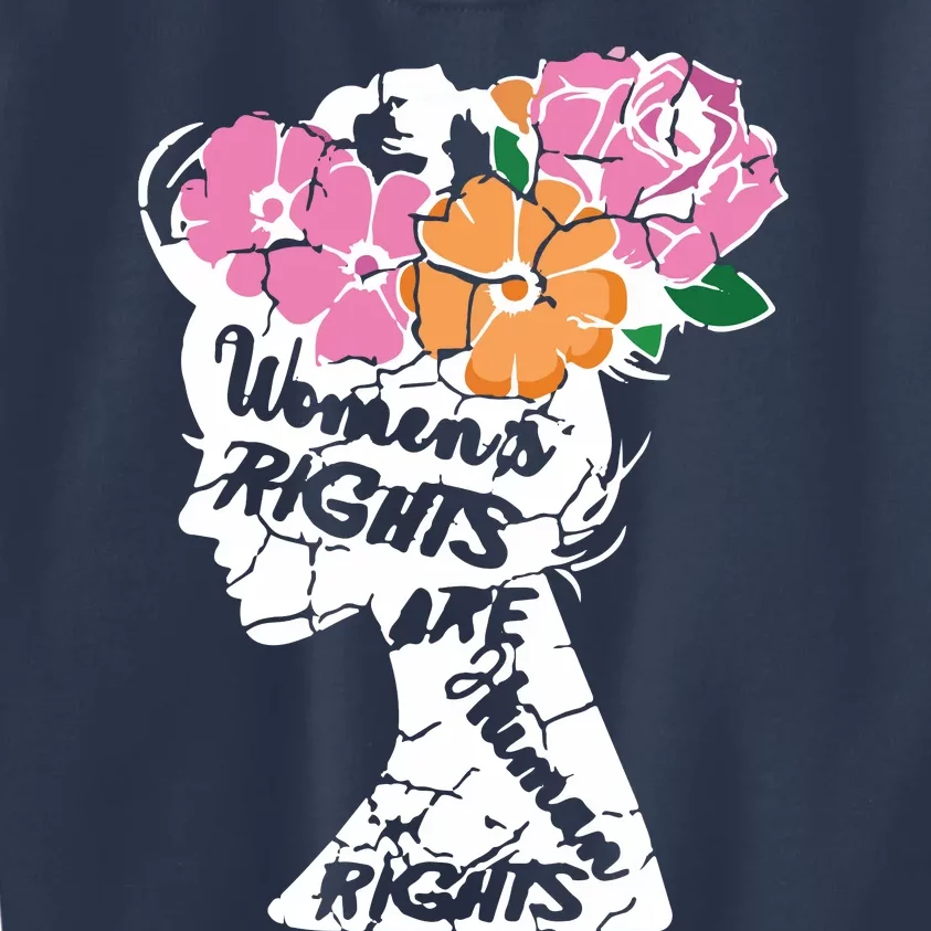 Women's Rights Are Human Rights Human Rights Advocate VNeck Kids Sweatshirt