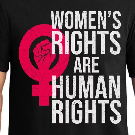 Women's Rights Are Human Rights Feminist Pajama Set