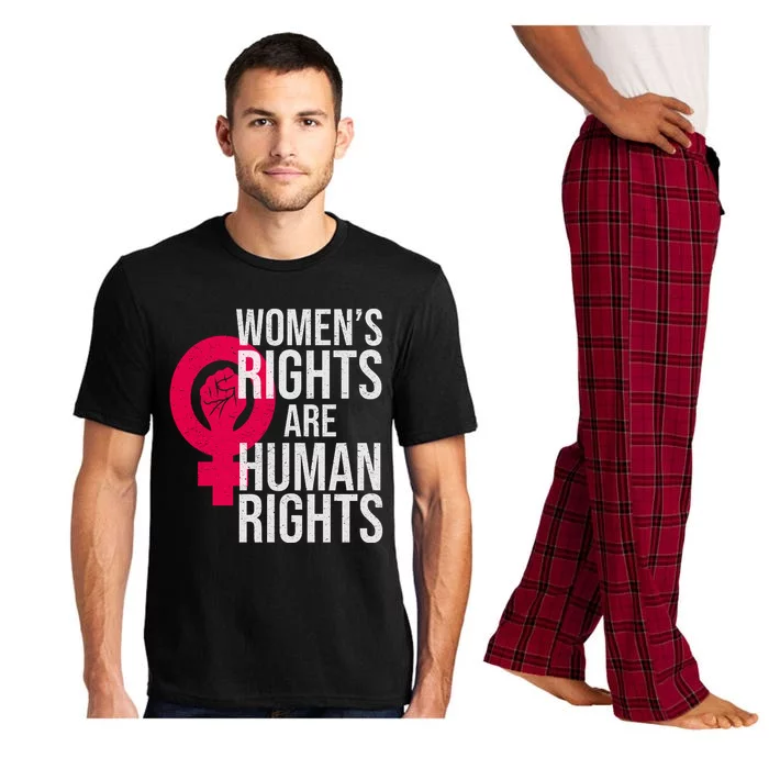 Women's Rights Are Human Rights Feminist Pajama Set