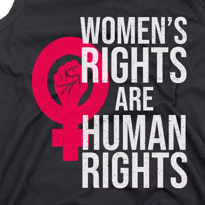 Women's Rights Are Human Rights Feminist Tank Top