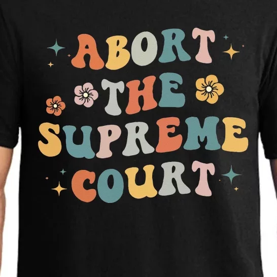 Women Rights Abort The Supreme Court Feminist Protest Women Pajama Set