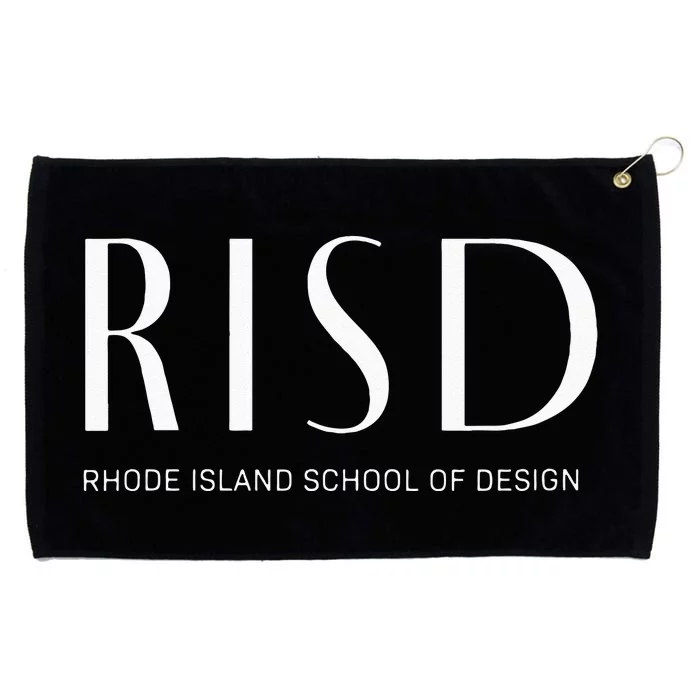 Womens RISD Art Deco Style College Grommeted Golf Towel