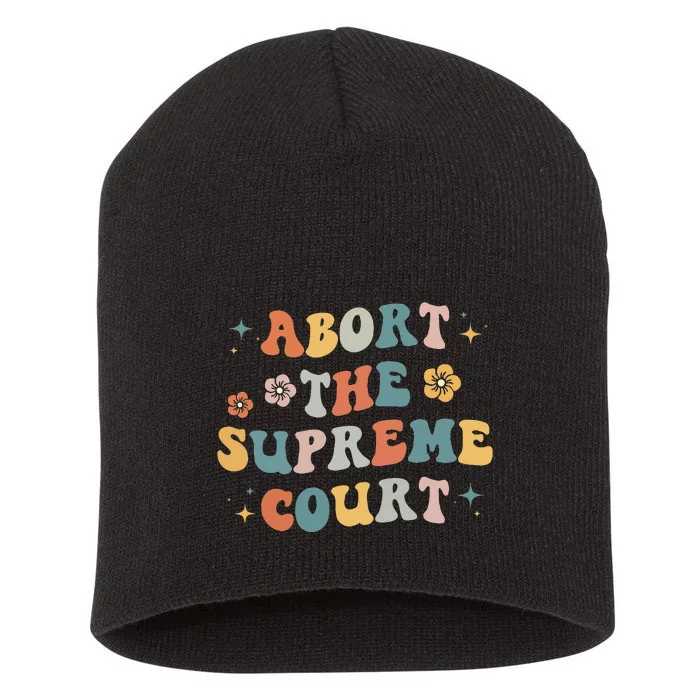 Women Rights Abort The Supreme Court Feminist Protest Women Short Acrylic Beanie