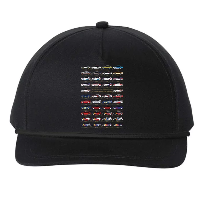 World Rally Aces Snapback Five-Panel Rope Hat