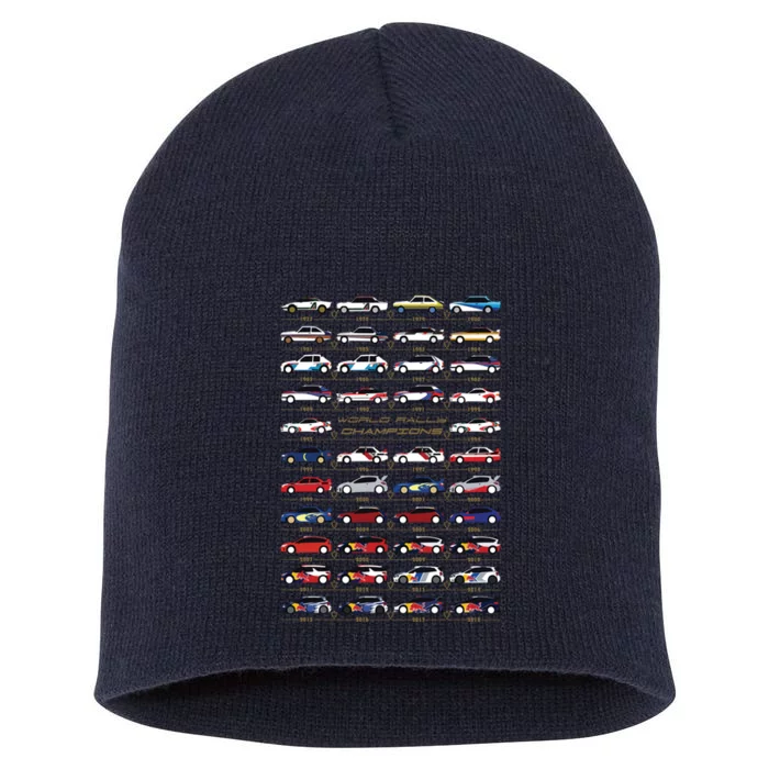 World Rally Aces Short Acrylic Beanie