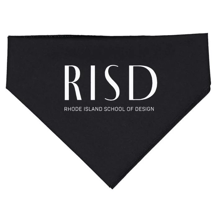 Womens RISD Art Deco Style College USA-Made Doggie Bandana