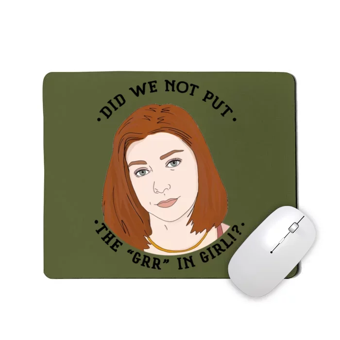 Willow Rosenberg Btvs Mousepad