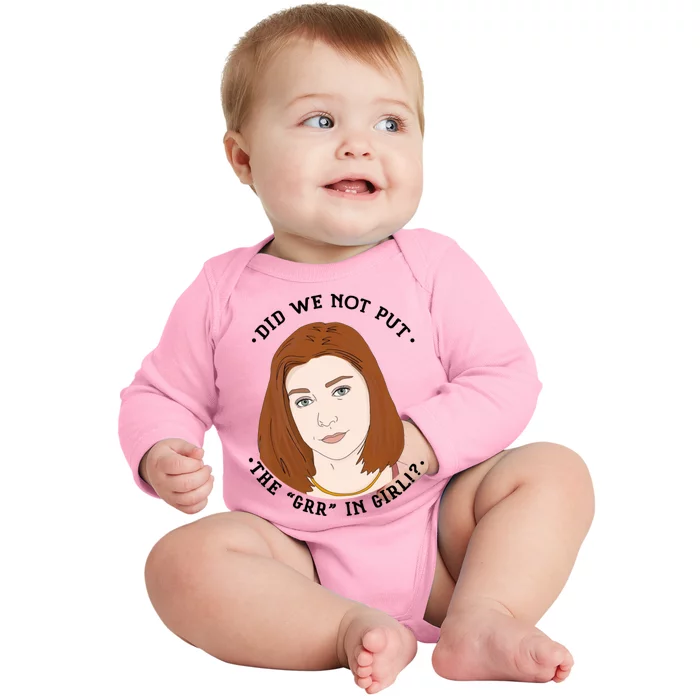 Willow Rosenberg Btvs Baby Long Sleeve Bodysuit