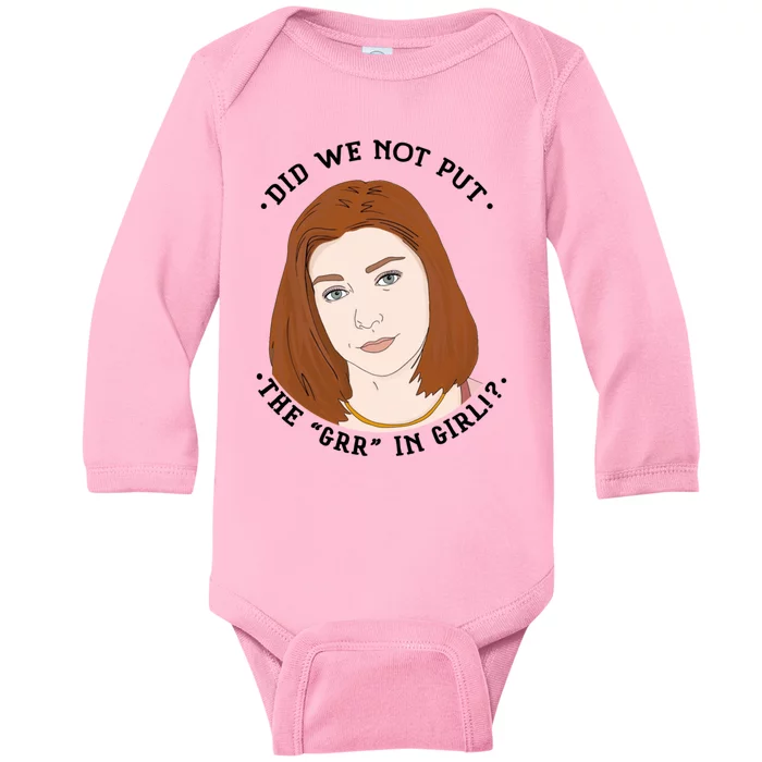 Willow Rosenberg Btvs Baby Long Sleeve Bodysuit