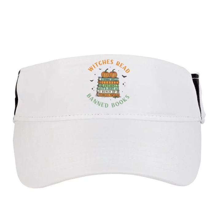 Witches Read Banned Books Halloween Adult Drive Performance Visor