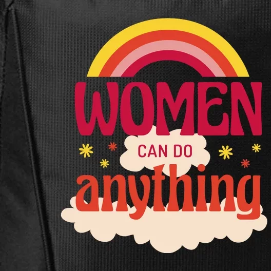 Women's Rights Can Do Anything Feminist City Backpack