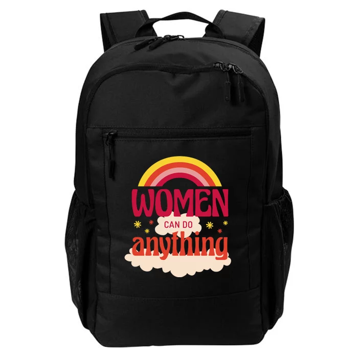 Women's Rights Can Do Anything Feminist Daily Commute Backpack