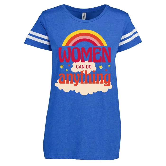 Women's Rights Can Do Anything Feminist Enza Ladies Jersey Football T-Shirt