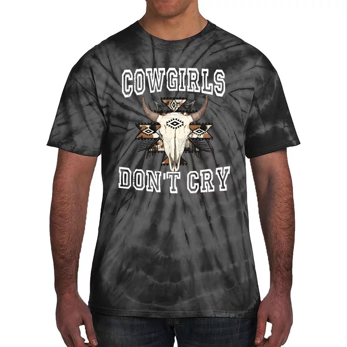 Western Rodeo Country Music Tie-Dye T-Shirt