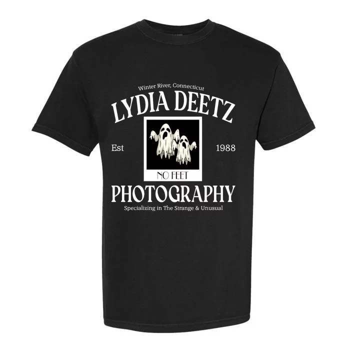 Winter River Connecticut Lydia Deetz Photography Est 1988 Spooky Season Garment-Dyed Heavyweight T-Shirt