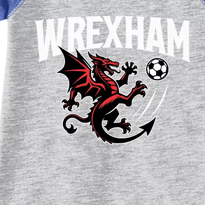 Wrexham Red Dragon Kick Infant Baby Jersey Bodysuit