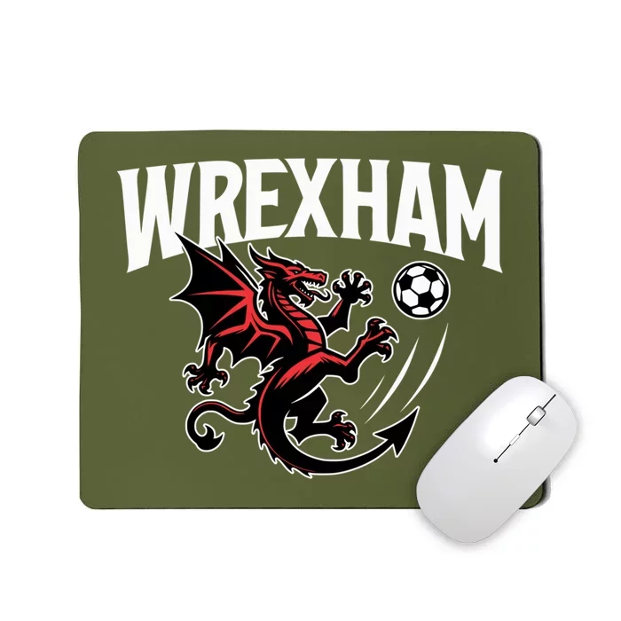 Wrexham Red Dragon Kick Mousepad