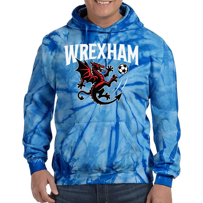 W.R.E.X.H.A.M Red Dragon Kick Tie Dye Hoodie