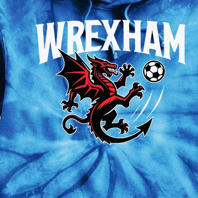 W.R.E.X.H.A.M Red Dragon Kick Tie Dye Hoodie