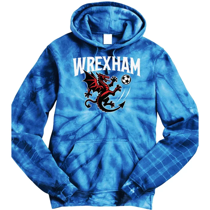 W.R.E.X.H.A.M Red Dragon Kick Tie Dye Hoodie