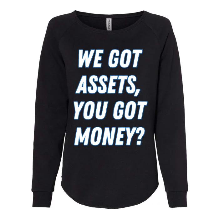 Women Real Estate & Finance Get Motivated, Build Assets, Make Mony Womens California Wash Sweatshirt