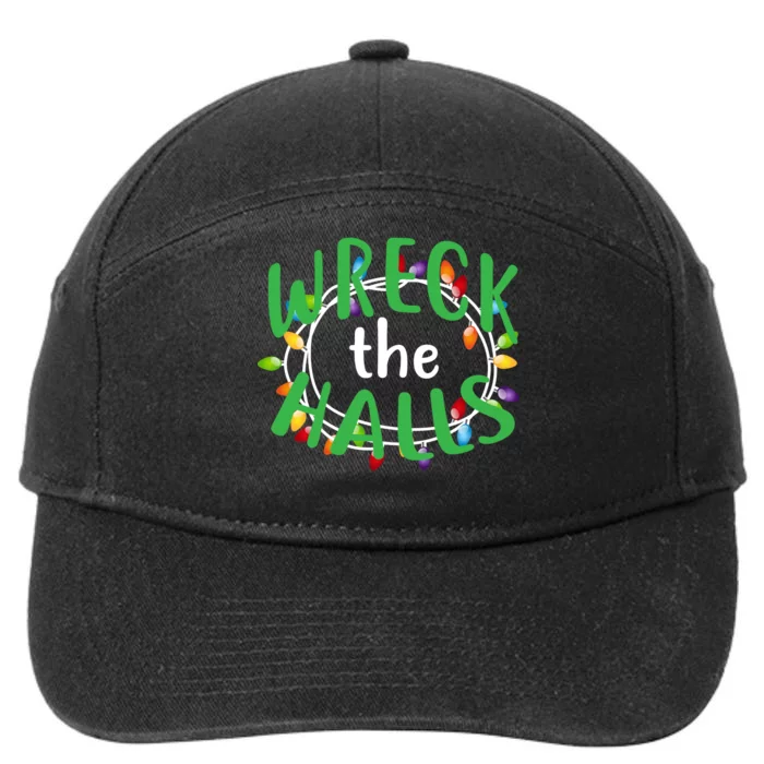 Wreck The Halls 7-Panel Snapback Hat