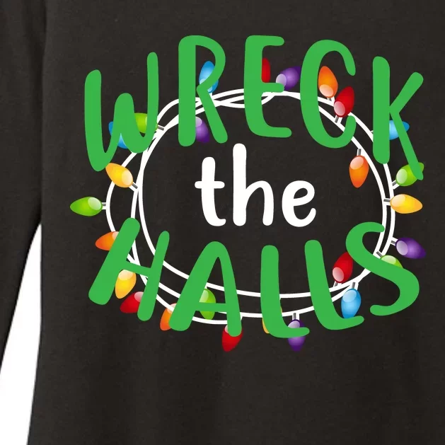 Wreck The Halls Womens CVC Long Sleeve Shirt