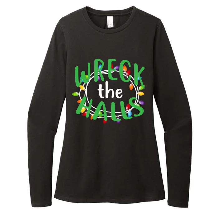 Wreck The Halls Womens CVC Long Sleeve Shirt