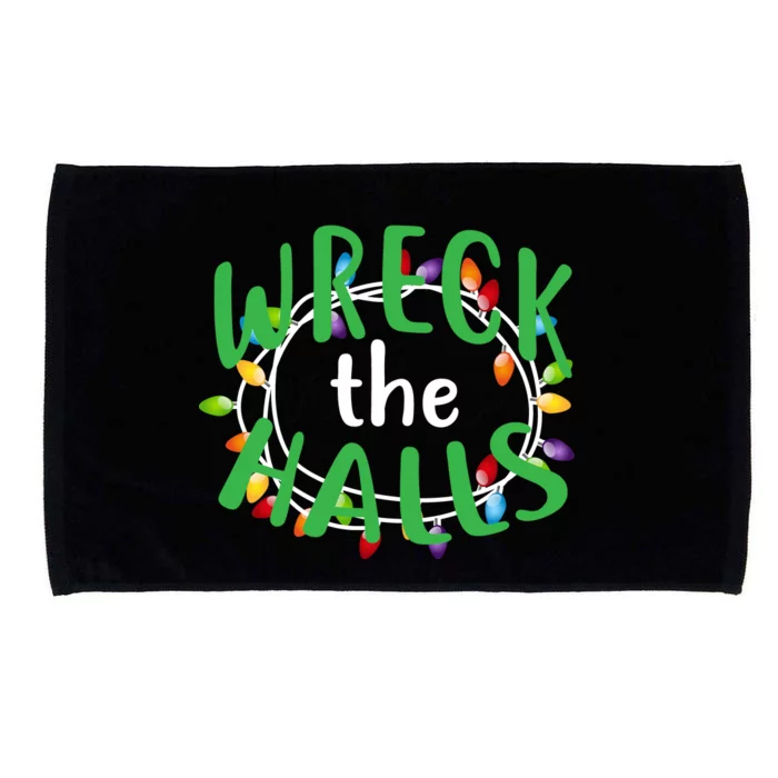 Wreck The Halls Microfiber Hand Towel