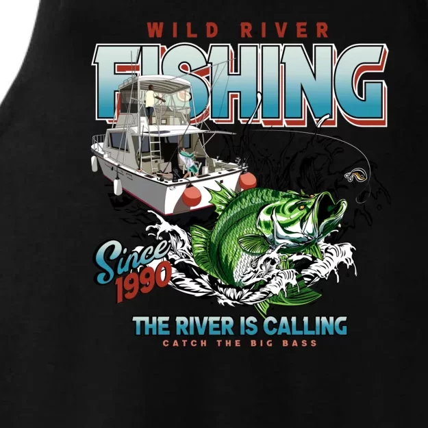 Wild River Fishing Bass Ladies Tri-Blend Wicking Tank