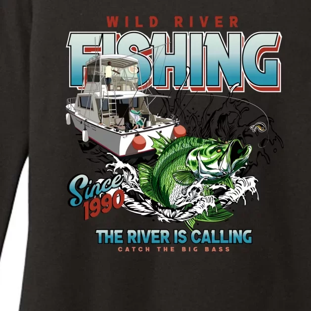 Wild River Fishing Bass Womens CVC Long Sleeve Shirt