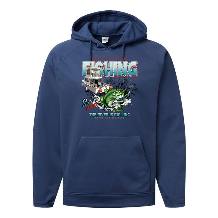 Wild River Fishing Bass Performance Fleece Hoodie