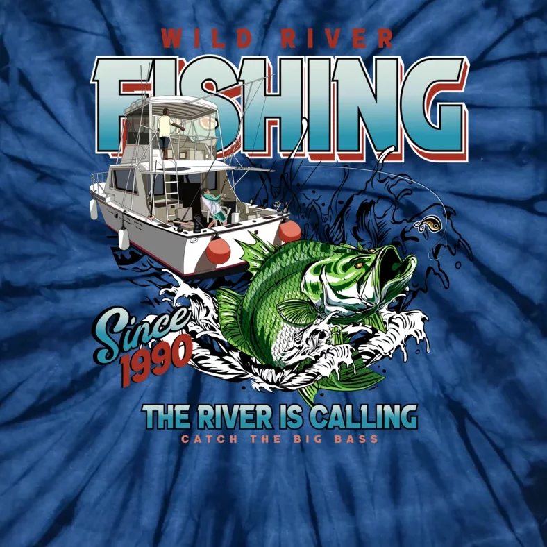 Wild River Fishing Bass Tie-Dye T-Shirt