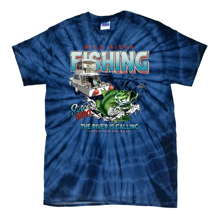 Wild River Fishing Bass Tie-Dye T-Shirt