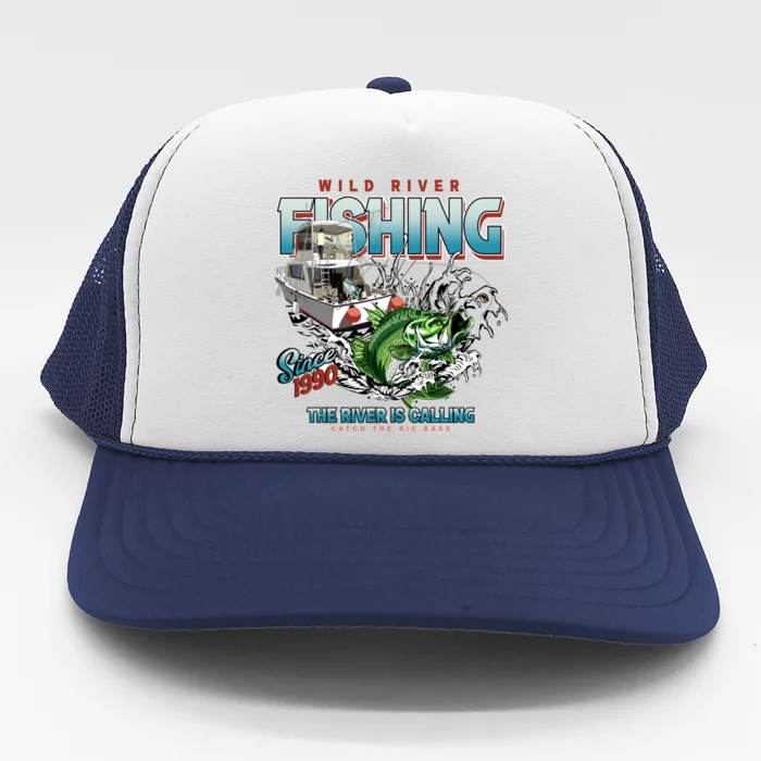 Wild River Fishing Bass Trucker Hat