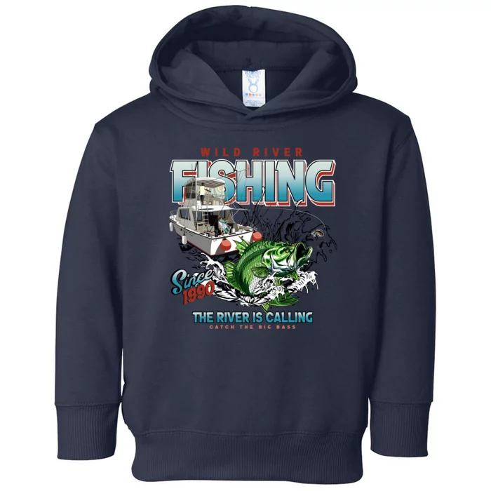 Wild River Fishing Bass Toddler Hoodie