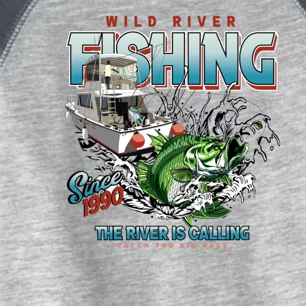 Wild River Fishing Bass Toddler Fine Jersey T-Shirt