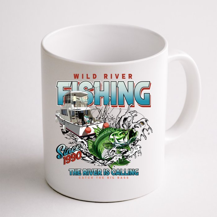 Wild River Fishing Bass Front & Back Coffee Mug