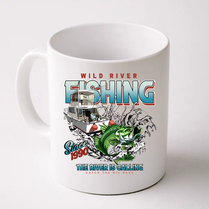 Wild River Fishing Bass Front & Back Coffee Mug