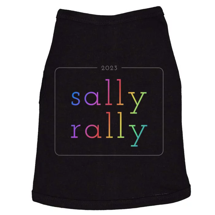 Womens Rally For Sally Dk Doggie Tank