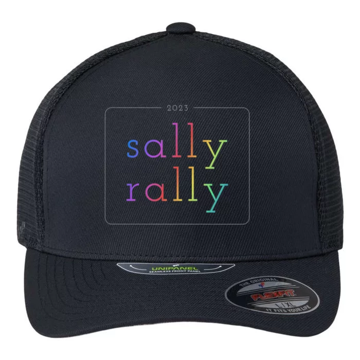 Womens Rally For Sally Dk Flexfit Unipanel Trucker Cap