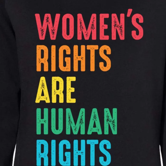 Wos Rights Hu Rights Feminist Gender Equality Gift Womens California Wash Sweatshirt