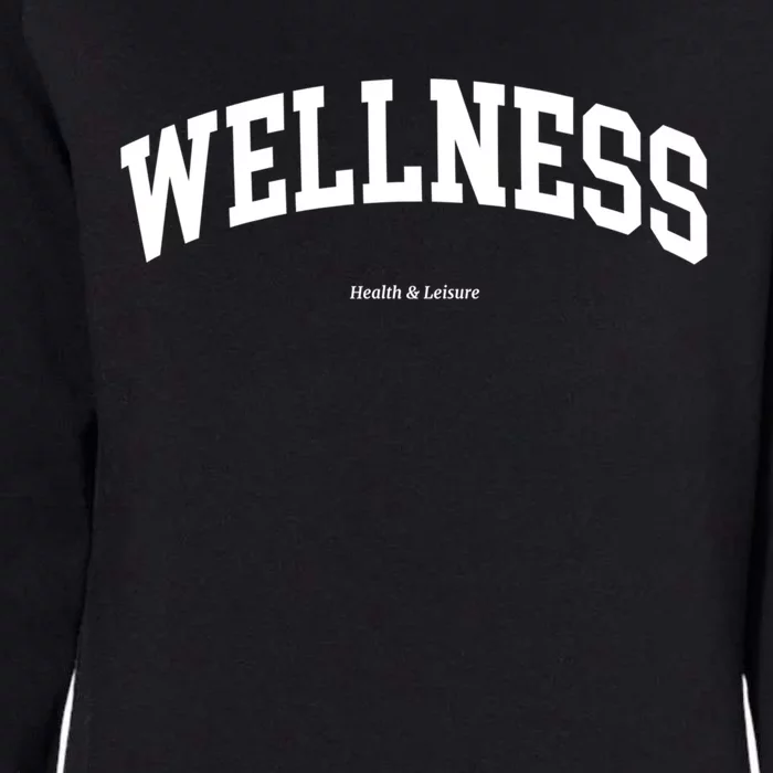 Wellness Retro Health Club Sporty 90s Athleisure Aesthetic Meaningful Gift Womens California Wash Sweatshirt