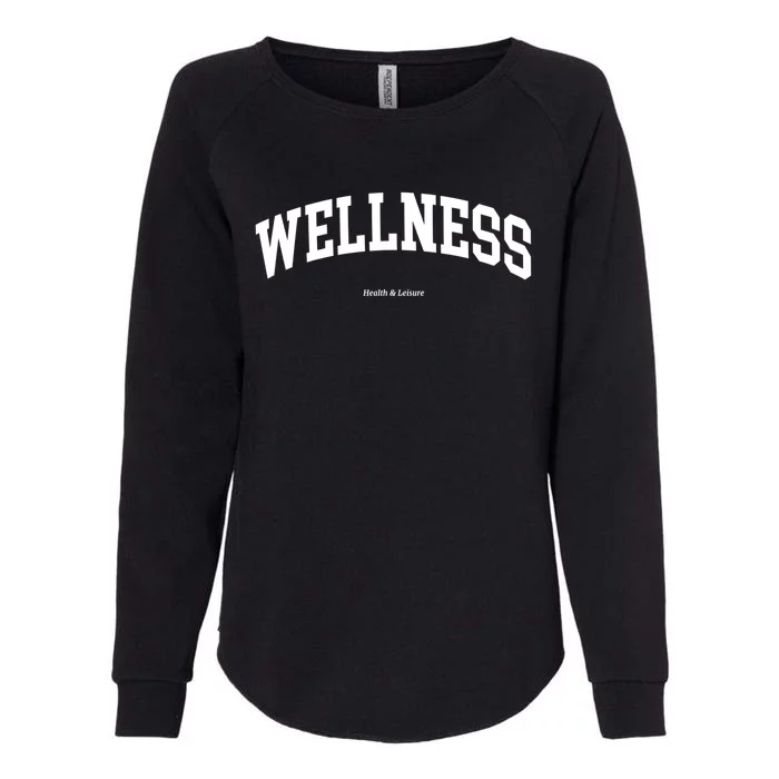 Wellness Retro Health Club Sporty 90s Athleisure Aesthetic Meaningful Gift Womens California Wash Sweatshirt